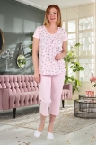 Пижама-бриджи "Алёнка" розовый (Фото 1)