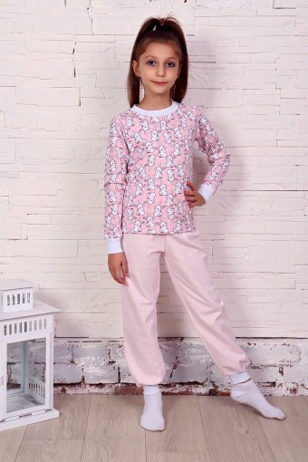 Пижама "Пушистики" (Розовый) - Альфатекс-Трикотаж